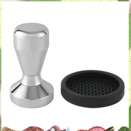Coffee Tamper, Espresso Coffee  49mm Tamper Coffee with Silicone Tamper Mat