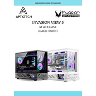 [ INVASION THE VIEW 5 M-ATX ] 5.5 inch Customizable Display SCREEN WITH FLASHLUX FAN