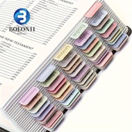 BO 5 sheet/set Bible Index Tabs, Studying Bible Sticky Notes Laminated Bible Tabs, Waterproof Index Tabs Stickers Boho Theme Index Memo Pads Bible Labels Tabs Women And Men