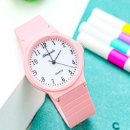 Simple Fresh Girl Ultra-Thin Watch Junior High School Elementary School Students Quartz Waterproof E
