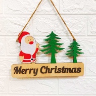 BẢNG GỖ TRANG TRÍ NOEL TRANG TRÍ NHÀ CỬA TREO TƯỜNG TREO CỬA OHAY (Tặng móc treo)