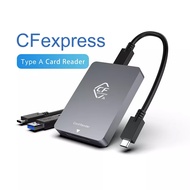 Type A CF Express Memory Card Adapter USB3.1 Gen2 10gbps Reader for SLR Card Reading Max 2TB for Son