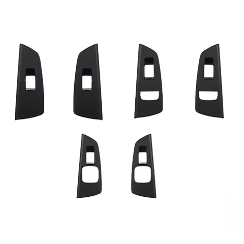 LHD Car Interior Rear Door Window Lift Switch Button Panel Trim Cover Replace For BMW 5 Series G38 5