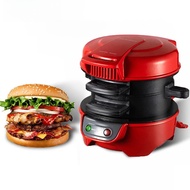 500W Multifunctional Burger Machine Mini Breakfast Muffin Maker Household Non Stick Plates Electric 