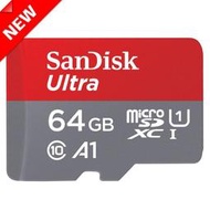 Sandisk 64G 記憶卡 Ultra microSDXC 公司貨 讀取140M 手機 平板 A1 KW11