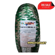 TYRE DURO TUBELESS TYRE DM1057 130/70-13 TAYAR 130 70 13