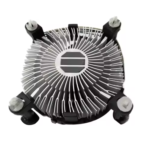 New 1PCS CPU Cooling Fan Radiator Heatsink CPU Cooler Hydraulic Bearing 2400 RPM for Intel LGA 775 1