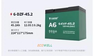 Electric Bike Battery 12v 45.2ah Tianneng Brand