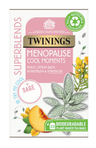 川寧 - Superblend 更年期養生機能茶 - 水蜜桃 檸檬·香蜂草 南非國寶蜜樹和維生素B6 20茶包- 平行進口