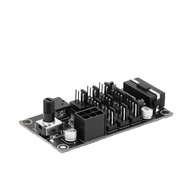 9-channel Fan Hub Supports 4-wire Fans 9-channel Output Compact Component Layout