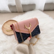 Small Square Bag 2022 Fashion Shoulder Bags for Women Crossbody Daily Wild Chain Simple Leather Female Messenger Phone Wallet
