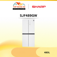 Sharp SJF489GW Avance Refrigerator 480L | Peti Sejuk Peti Ais