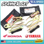 MOTORCYCLE EMERGENCY TOOLS KIT SPANNER SPANER SET ALAT MOTOSIKAL SCREW DRIVER PLUG TOOL EX5 DREAM WA