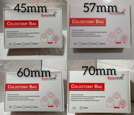 Colostomy Bag 10sets 45mm, 57mm, 60mm,70mm