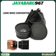 Wide Converter Lens 52 mm 0.25x Lens with Macro 52mm