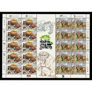 Stamp - 2022 Malaysia Endangered Wildlife (50sen Full Sheet) MNH