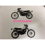 (Photostat) Parts Catalogue Yamaha DT125 Enduro 2A6 4F2 18G DT175 DT125LC 10V DT200R 37F DT200WR 3XP Buku Part Katalog