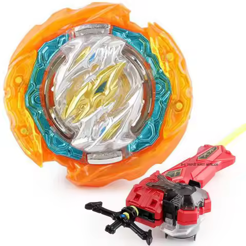 B-X TOUPIE BURST BEYBLADE turbo bey Burst B-181 Cyclone Ragnaruk Nexus Rs-2 DB Spinner new Launcher