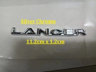 EVOLUTION X Big Rear Emblem For MITSUBISHI LANCER Car