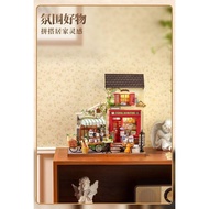 ROLIFE Hut Travel Comic Hand-Assembled Model Miniature Wooden House