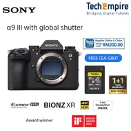 Sony A9III , A9 III , A9M3 Mirrorless Camera With Global Shutter - Body Only ( 1+1 Year Sony Malaysi