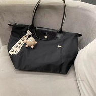 กระเป๋าที่กำหนดเอง Longchamp กระเป๋า Dumpling Longxiang Long Handle 70th Anniversary ที่ระลึกพับหนึ่