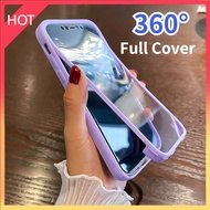 360 Double Side Transparent Casing IPhone15 IPhone16 IPhone7 IPhone 15 7 8 Plus 15Plus 16E 16 E Pro 