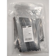 1000 Pcs Black Cable Zip Ties Assorted Sizes 4/6/8/10/12 Inch Heavy Duty Plastic Tie Wraps Mixed Pac