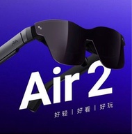 有Demo 雷鳥Air 2 智慧AR眼鏡 高清巨幕觀影眼鏡 120Hz高刷 可另加魔盒 搭配JOYDOCK 首創直連SWITCH