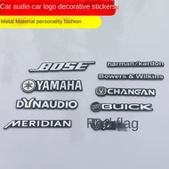 Car Audio Stickers Car Logo Decorative Sticker Danna Bose Car Speaker Speaker Stickers Central Control Modified Car Sticker New