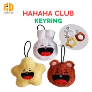 FIO HAHAHA Club Fluffy Mirror Keyring