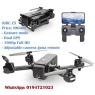 SJRC Z5 Dual GPS FPV Drone Quadcopter siap 1080p full hd camera dengan harga mampu milik