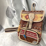搬屋清！$135！全新中東購 手工制民族風圖騰背包 單肩包 獨一無二 backpack