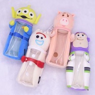 全新日版反斗奇兵Toy story 透明筆袋巴斯光年火腿豬三眼仔