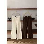 Chinstudio LIGHT FLARE SUNSET WGWE 7307 flare pants flare pants women