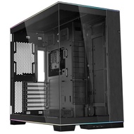 LIAN LI O11 Dynamic EVO RGB Dual Chamber Mid Tower T.G Chassis With Dual ARGB Light Strips & Dual Mo