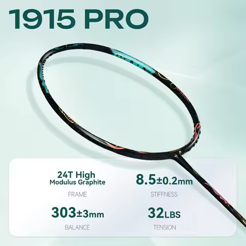 Kawasaki 5U Full Carbon Balanced raquette badminton of Offense and Defense Style Oirginal 1915 Pro P
