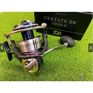 2021 New Daiwa Fishing reel Certate SW 8000-H, SW10000-P, SW10000H, SW14000XH with 1 Year Warranty &amp; Free Gift Sw18000