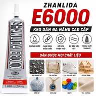 E6000 Zhanlida Multipurpose Glue for Decorative Jewelry, Adhesive Drilling Rhinestone Bonding Cerami