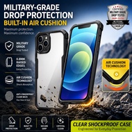 OPPO RENO 14 14F 12F 12 11F 8T 6Z 6 5 5F 4 3 PRO 4G 5G XUNDD CLEAR AIRBAG Shockproof Case Hard Cover