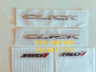 Tem Click 150i chữ nổi chính hãng Honda