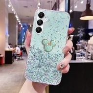 3D มิกกี้เคสโทรศัพท์น่ารักสำหรับ Samsung Galaxy A15 4G 5G A25 5G A35 5G A55 5G A05 S23FE A05s 2024ปล