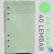 Notebook Binder Ring Refill/Kertas File Loose leaf Isi Ulang A6 /A5 6ring for Binder Multiring -THIM