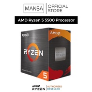 AMD Ryzen 5 5500 | 5600 Desktop Processor (6-Core, 12-threads, 3.6 GHz, AM4 Socket)