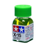 TAMIYA 80015 X-15 LIGHT GREEN ENAMEL PAINT 10ml