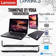 Lenovo Thinkpad X1 Yoga 2in1 Touchscreen Core i5 Gen 7 Ram 8Gb Ssd 256Gb