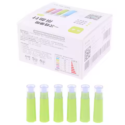 50Pcs Disposable Blood Collection Lancet Needle 28G Micro-Sensing Peripheral Blood Collection Needle