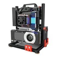 MOD Desktop PC Cabinet ITX MATX ATX EATX PC Case Open Frame,Water Cooling Computer Gaming Gamer Case