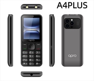 ปุ่มกดมือถือ Apro A4PLUS รุ่นใหม่ 2 ซิม 3G/4G  ปุ่มกดใหญ่ เมนูภาษาไทยรองรับ 3G/4G AIS/12 Call True M