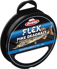Berkley Flex SS Monofilament Pike Deadbait Fishing Lines - Strong, Low Twist, Easy to Knot - Perfect